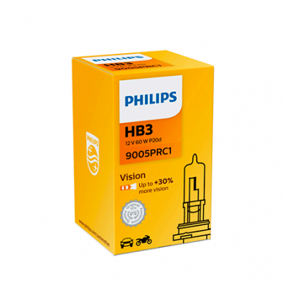 Галогеновая лампа Philips HB3 Vision +30% 